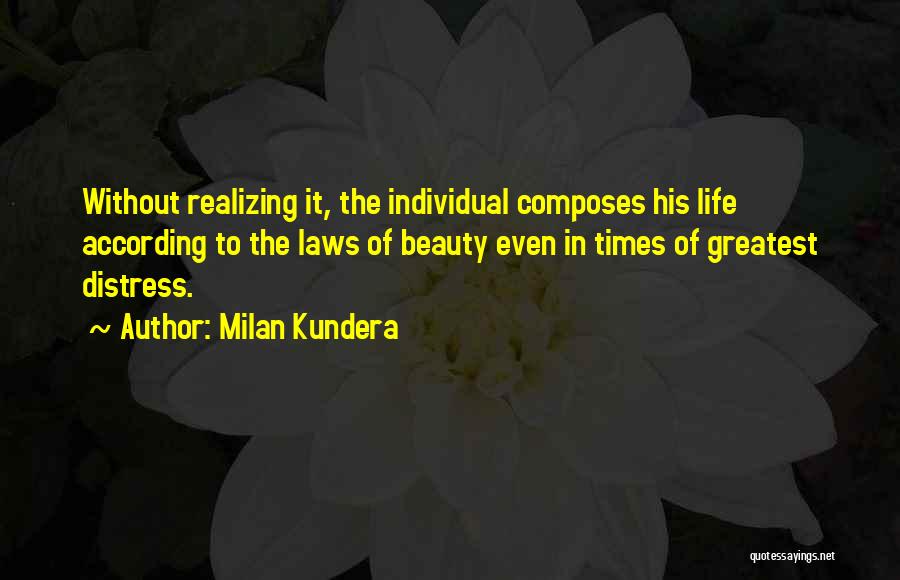 Individual Beauty Quotes By Milan Kundera