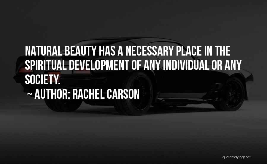 Individual Beauty Quotes By Rachel Carson