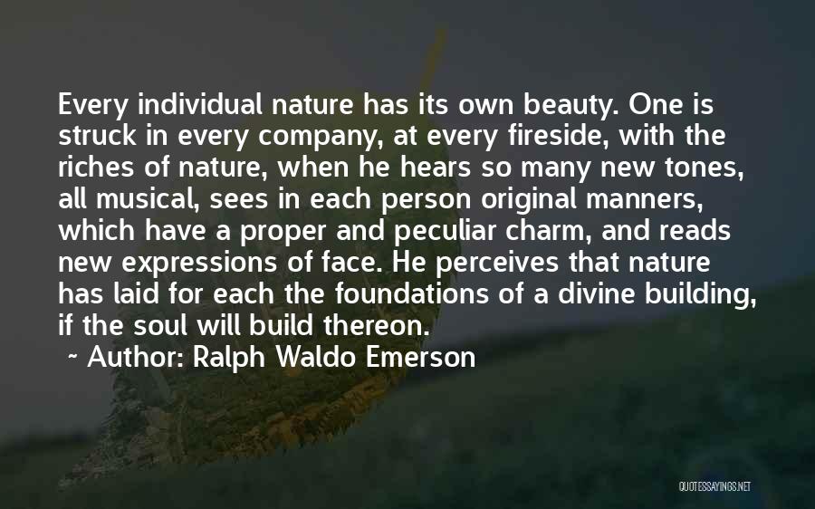 Individual Beauty Quotes By Ralph Waldo Emerson
