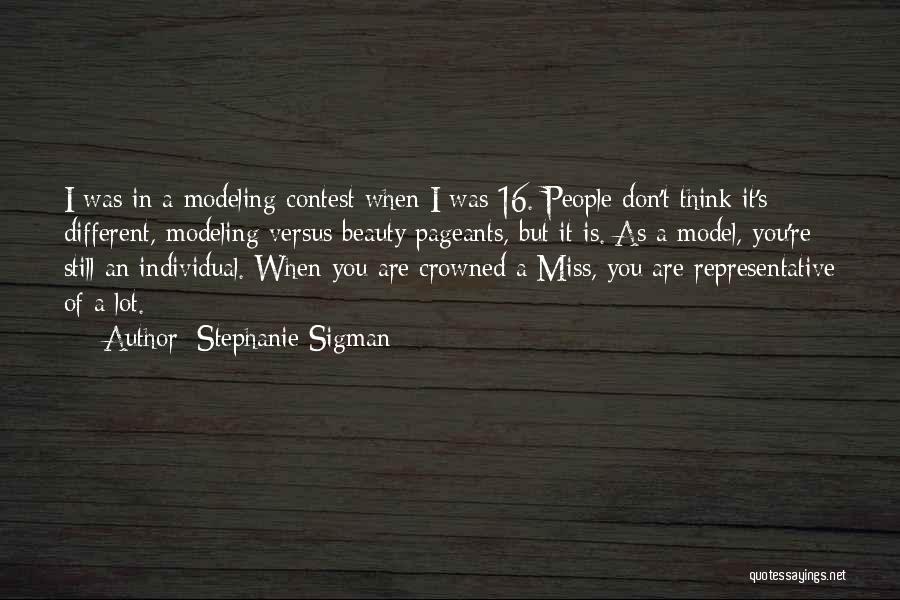 Individual Beauty Quotes By Stephanie Sigman