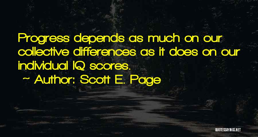 Individual Differences Quotes By Scott E. Page