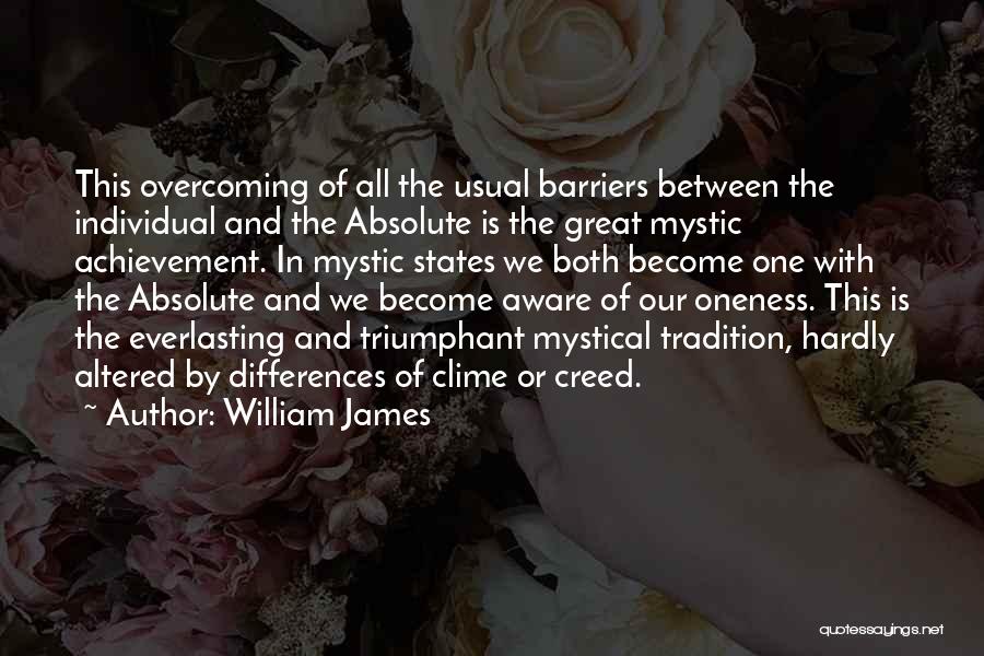 Individual Differences Quotes By William James