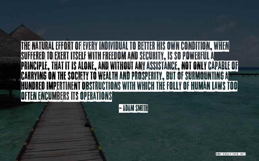 Individual Effort Quotes By Adam Smith Individual Effort Quotes By Adam Smith