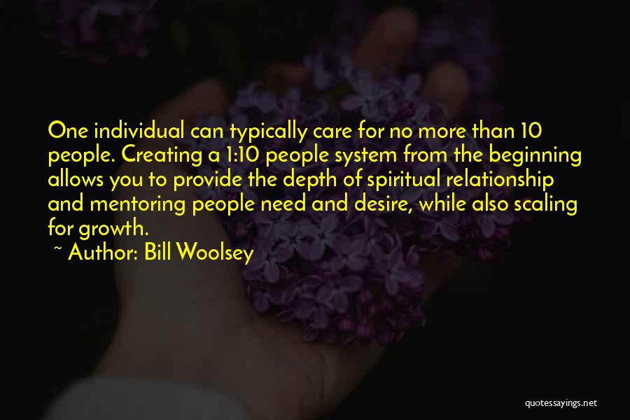 Individual Growth Quotes By Bill Woolsey