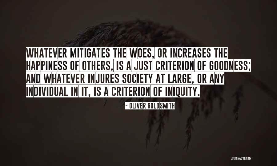 Individual Happiness Quotes By Oliver Goldsmith Individual Happiness Quotes By Oliver Goldsmith
