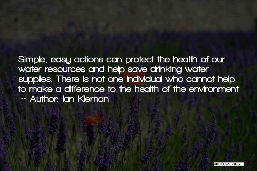 Individual Health Quotes By Ian Kiernan