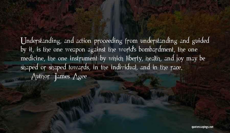 Individual Health Quotes By James Agee
