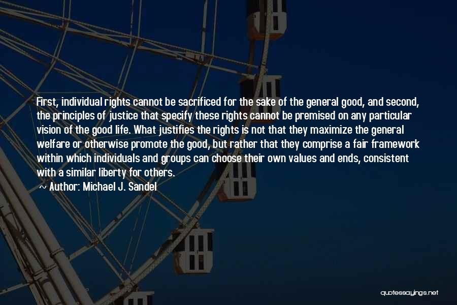 Individual Liberty Quotes By Michael J. Sandel