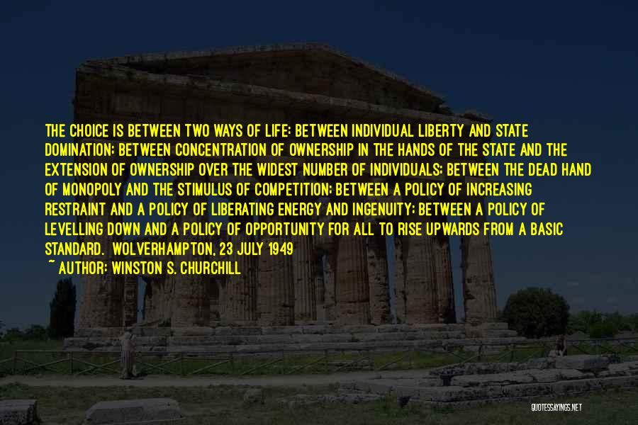 Individual Liberty Quotes By Winston S. Churchill