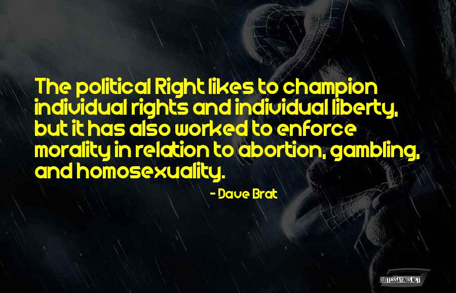 Individual Morality Quotes By Dave Brat Individual Morality Quotes By Dave Brat