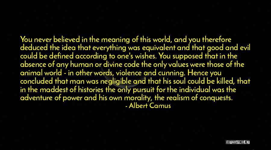 Individual Power Quotes By Albert Camus