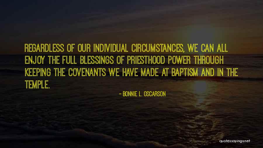 Individual Power Quotes By Bonnie L. Oscarson Individual Power Quotes By Bonnie L. Oscarson