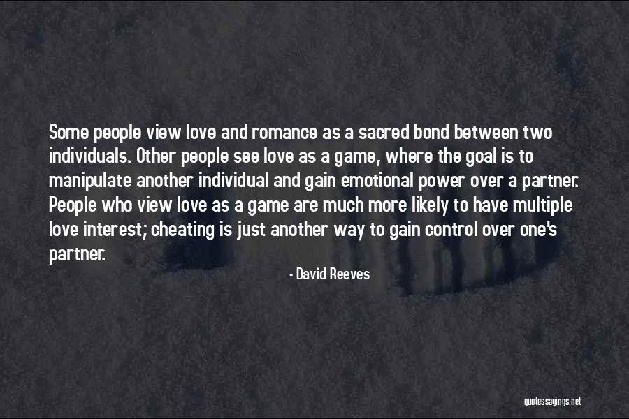 Individual Power Quotes By David Reeves