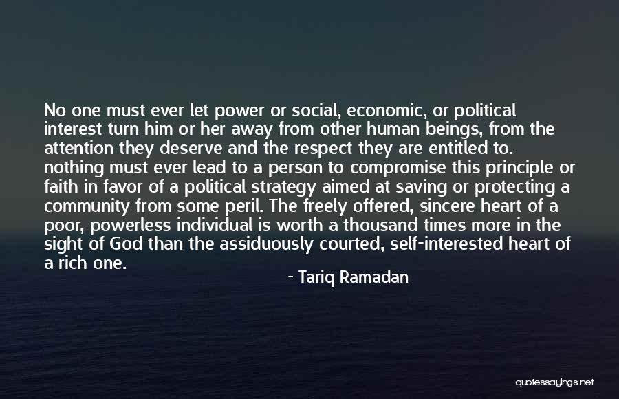 Individual Power Quotes By Tariq Ramadan