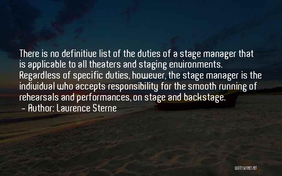 Individual Responsibility Quotes By Laurence Sterne