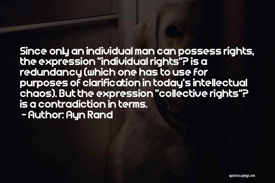 Individual Rights Quotes By Ayn Rand