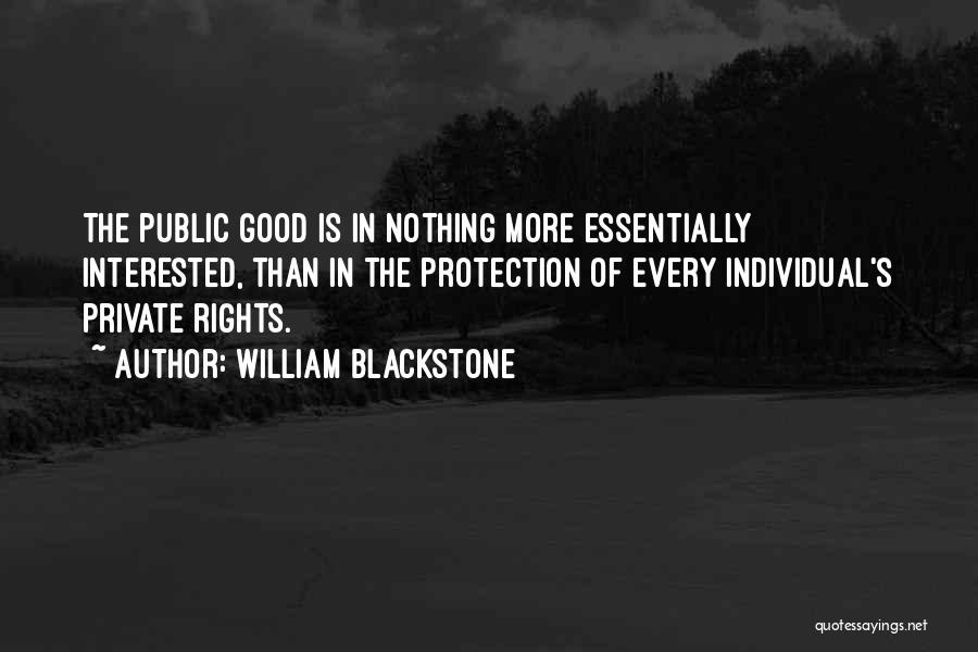 Individual Rights Quotes By William Blackstone