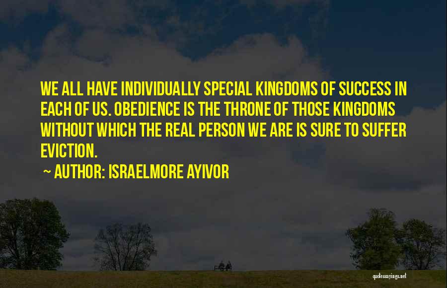 Individual Thought Quotes By Israelmore Ayivor