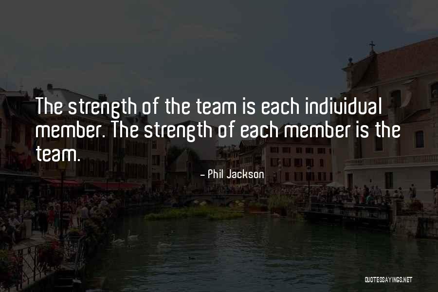 Individual Work Quotes By Phil Jackson Individual Work Quotes By Phil Jackson