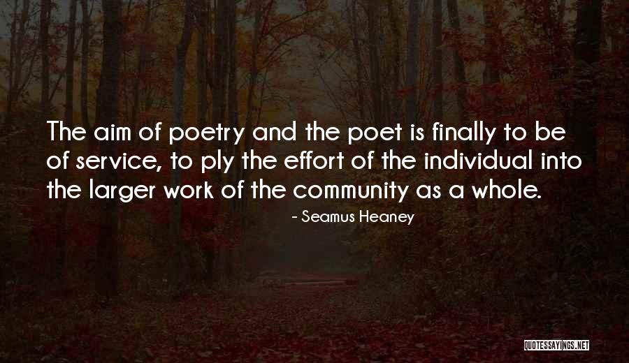 Individual Work Quotes By Seamus Heaney Individual Work Quotes By Seamus Heaney
