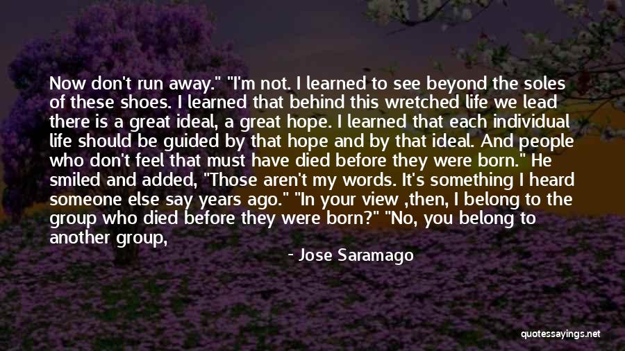 Individual Worth Quotes By Jose Saramago