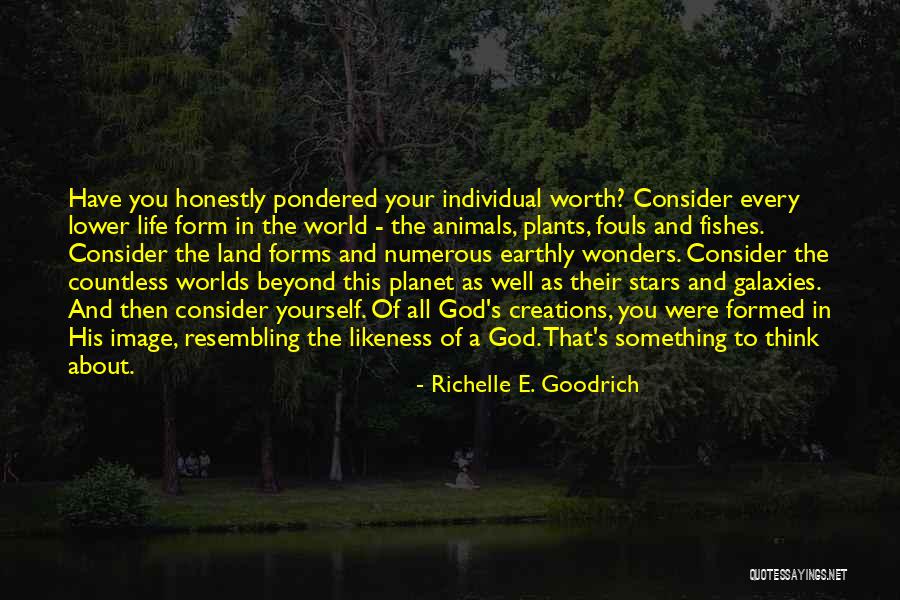 Individual Worth Quotes By Richelle E. Goodrich