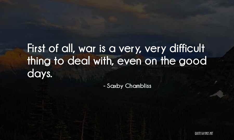 Individualidad Propia Quotes By Saxby Chambliss Individualidad Propia Quotes By Saxby Chambliss