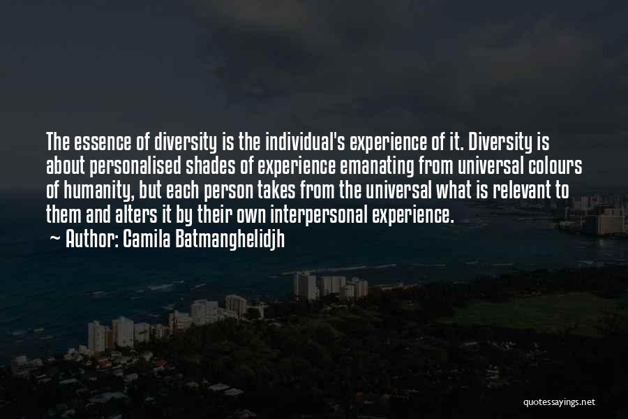 Individualism And Collectivism Quotes By Camila Batmanghelidjh