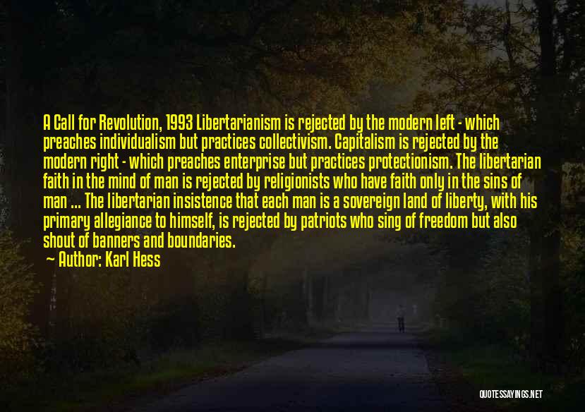 Individualism And Collectivism Quotes By Karl Hess