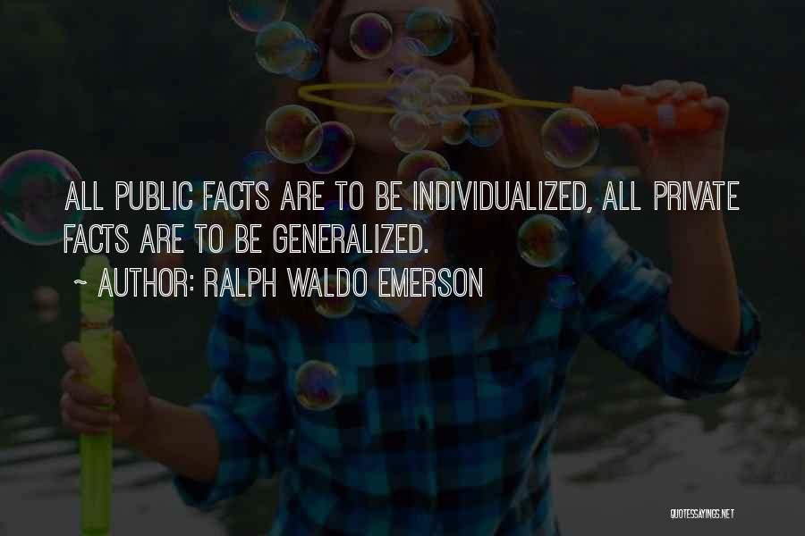 Individualism By Emerson Quotes By Ralph Waldo Emerson