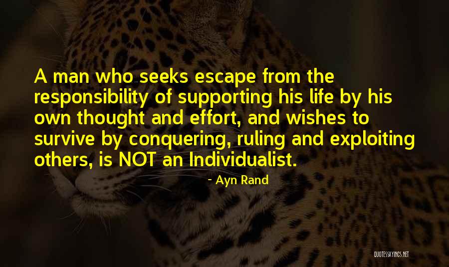 Individualist Quotes By Ayn Rand Individualist Quotes By Ayn Rand