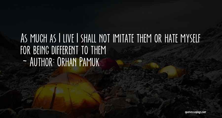 Individuality And Conformity Quotes By Orhan Pamuk