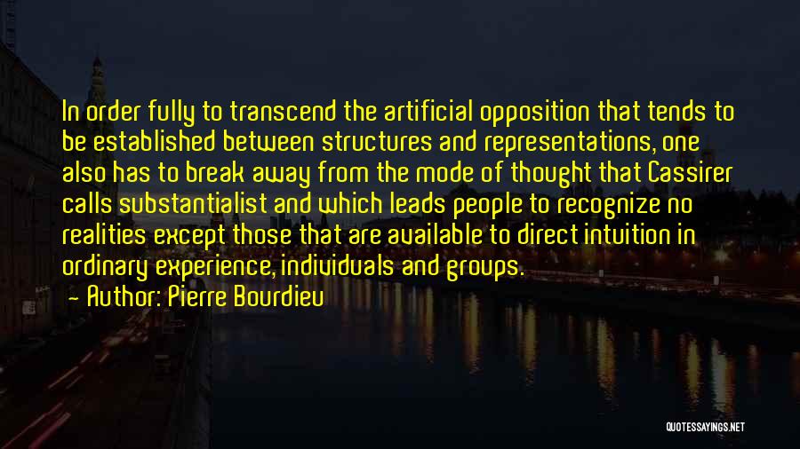 Individuals And Groups Quotes By Pierre Bourdieu