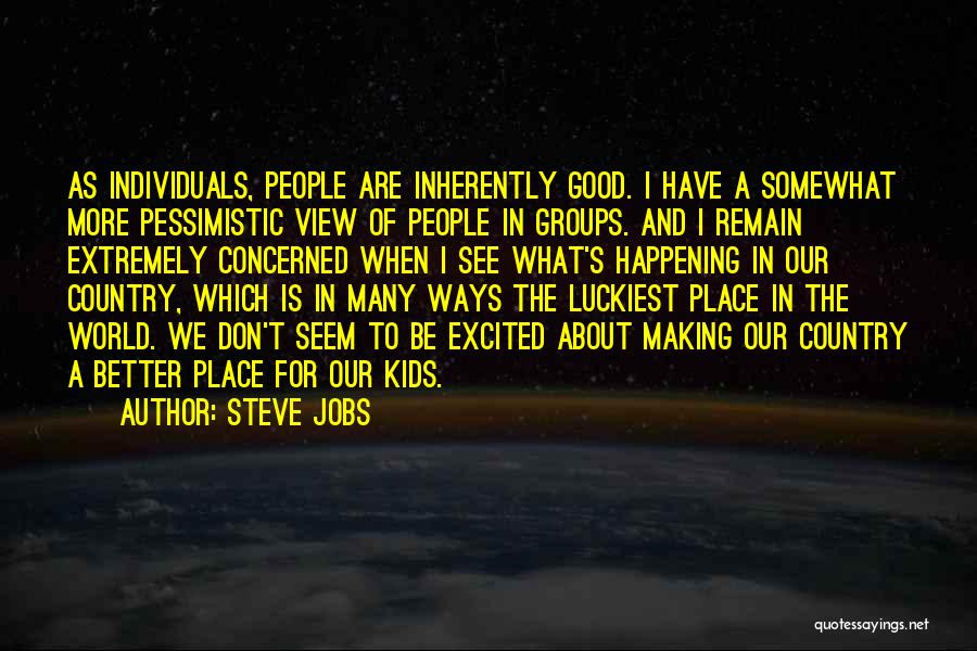 Individuals And Groups Quotes By Steve Jobs