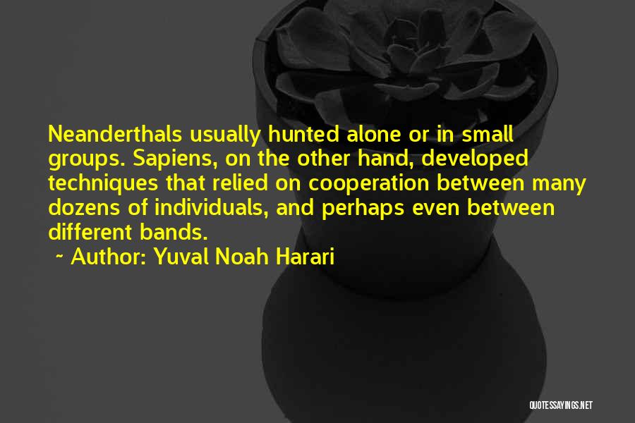 Individuals And Groups Quotes By Yuval Noah Harari