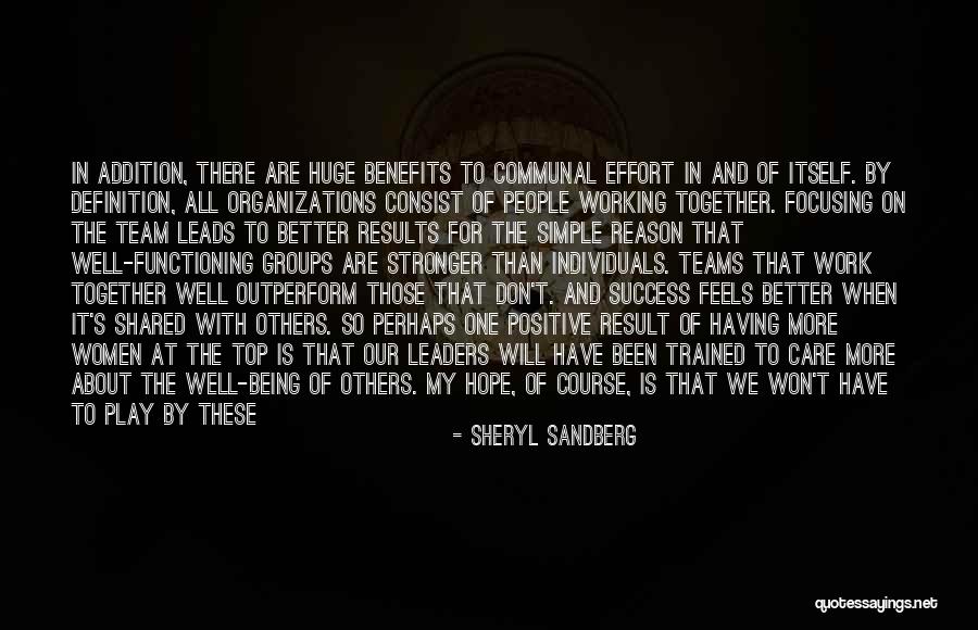 Individuals And Team Quotes By Sheryl Sandberg Individuals And Team Quotes By Sheryl Sandberg