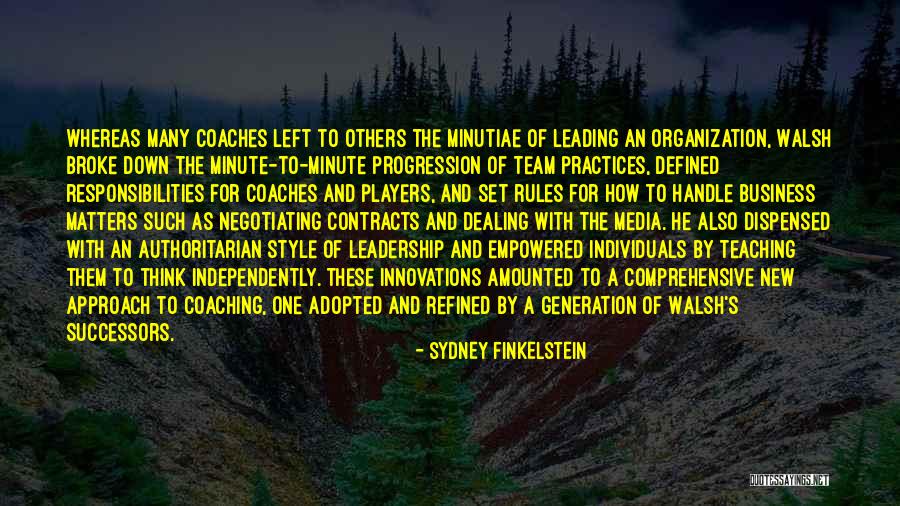 Individuals And Team Quotes By Sydney Finkelstein Individuals And Team Quotes By Sydney Finkelstein