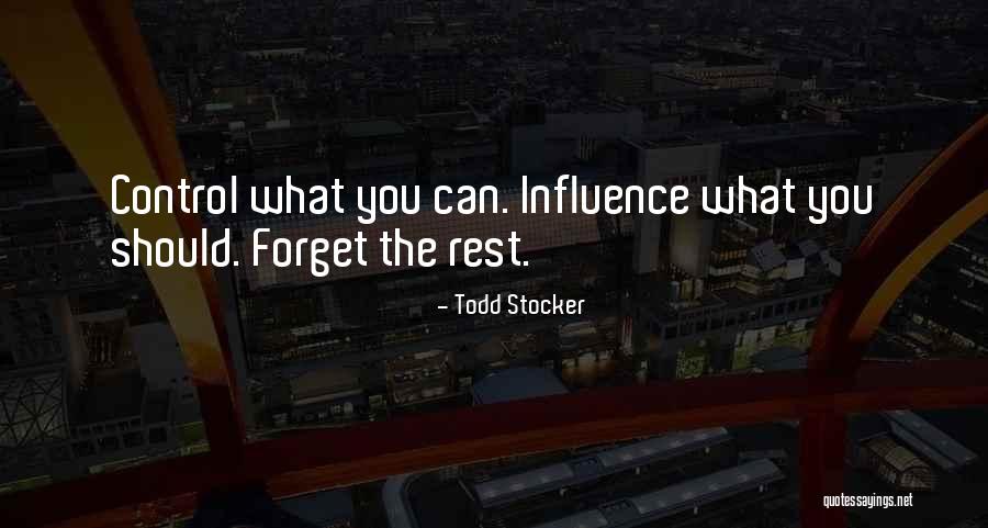 Individuelles Quotes By Todd Stocker