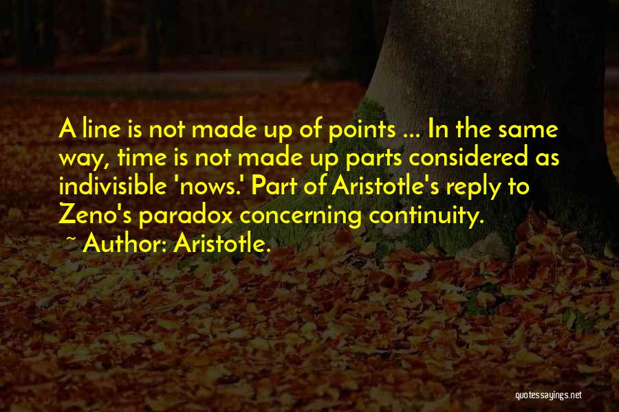 Indivisible Quotes By Aristotle.