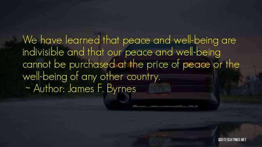 Indivisible Quotes By James F. Byrnes