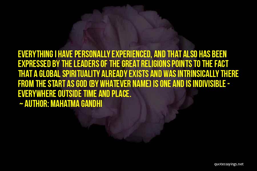 Indivisible Quotes By Mahatma Gandhi