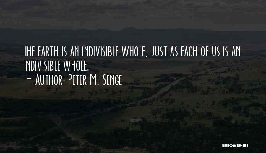 Indivisible Quotes By Peter M. Senge