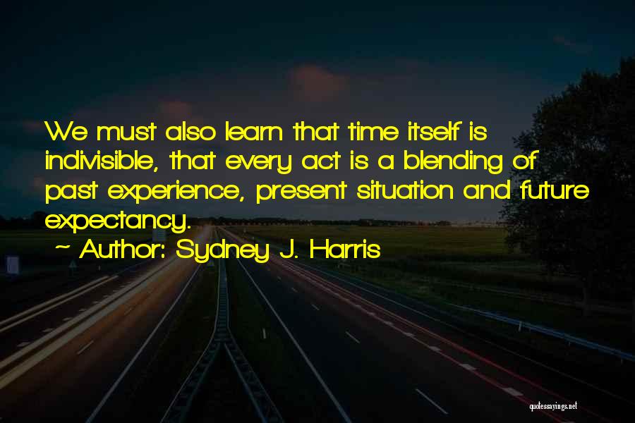 Indivisible Quotes By Sydney J. Harris