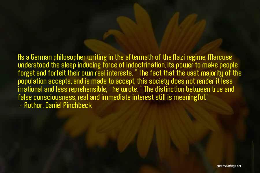 Indoctrination Quotes By Daniel Pinchbeck