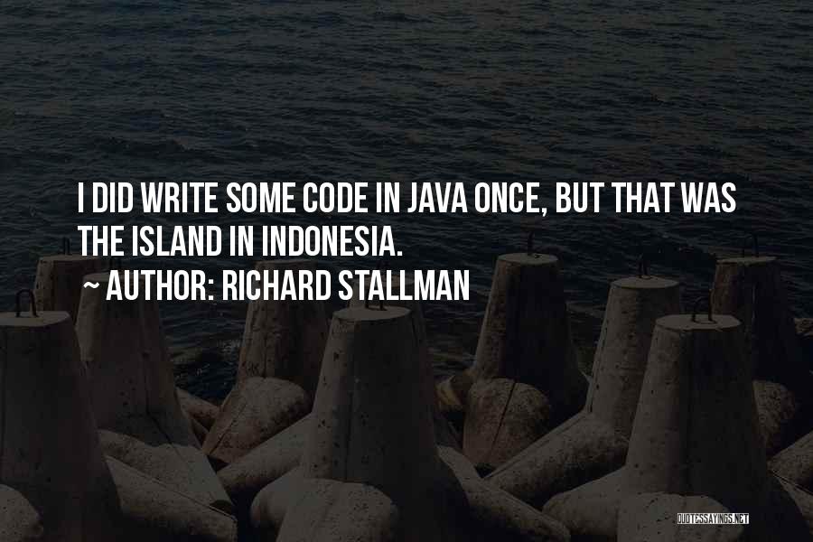 Indonesia Quotes By Richard Stallman