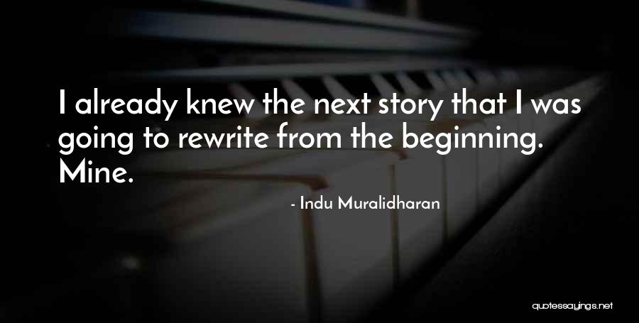 Indu Muralidharan Quotes 1237089