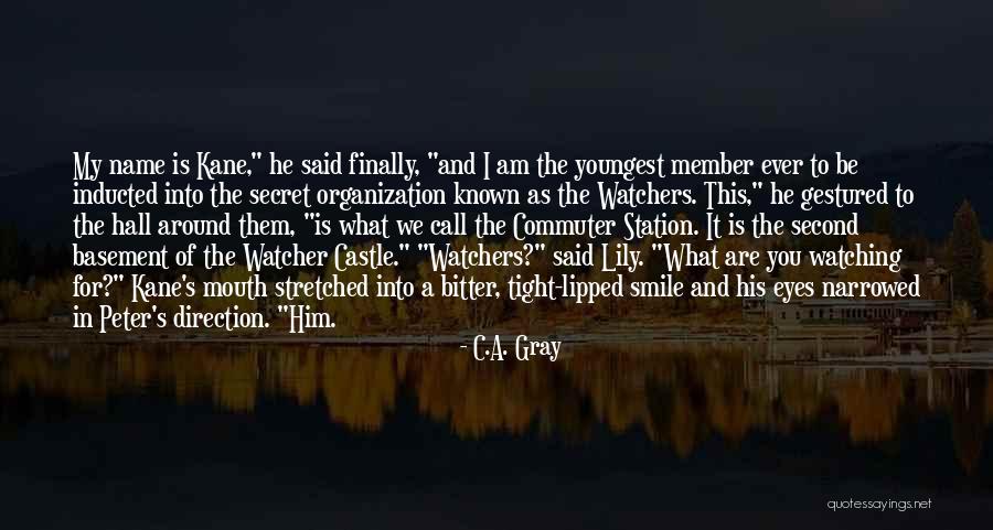 Inducted Into Quotes By C.A. Gray Inducted Into Quotes By C.A. Gray