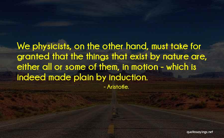 Induction Quotes By Aristotle.