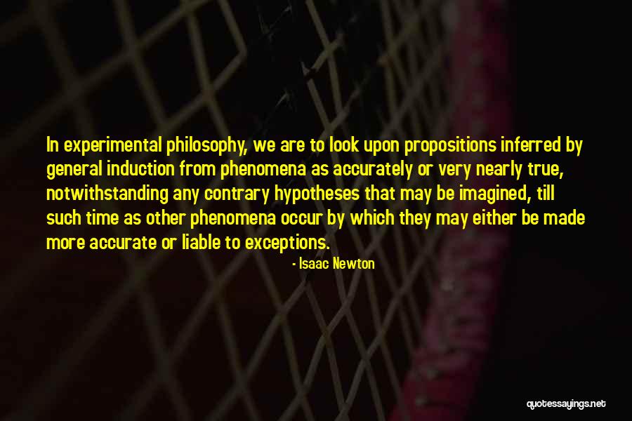 Induction Quotes By Isaac Newton