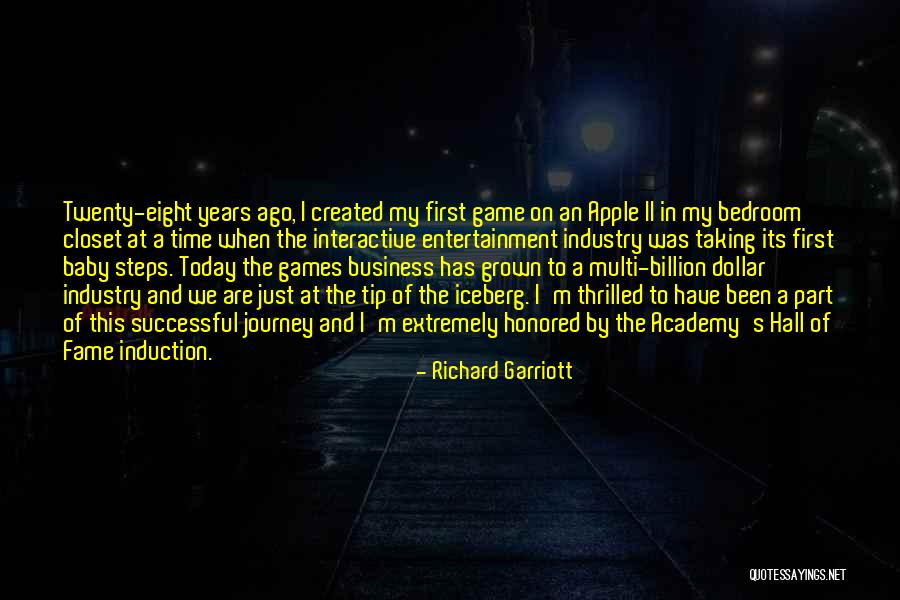 Induction Quotes By Richard Garriott